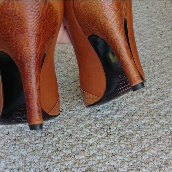 Giuseppe Zanotti Cognac Heels with Stone Embellishments Pumps size 36.5 - Picture 11 of 14